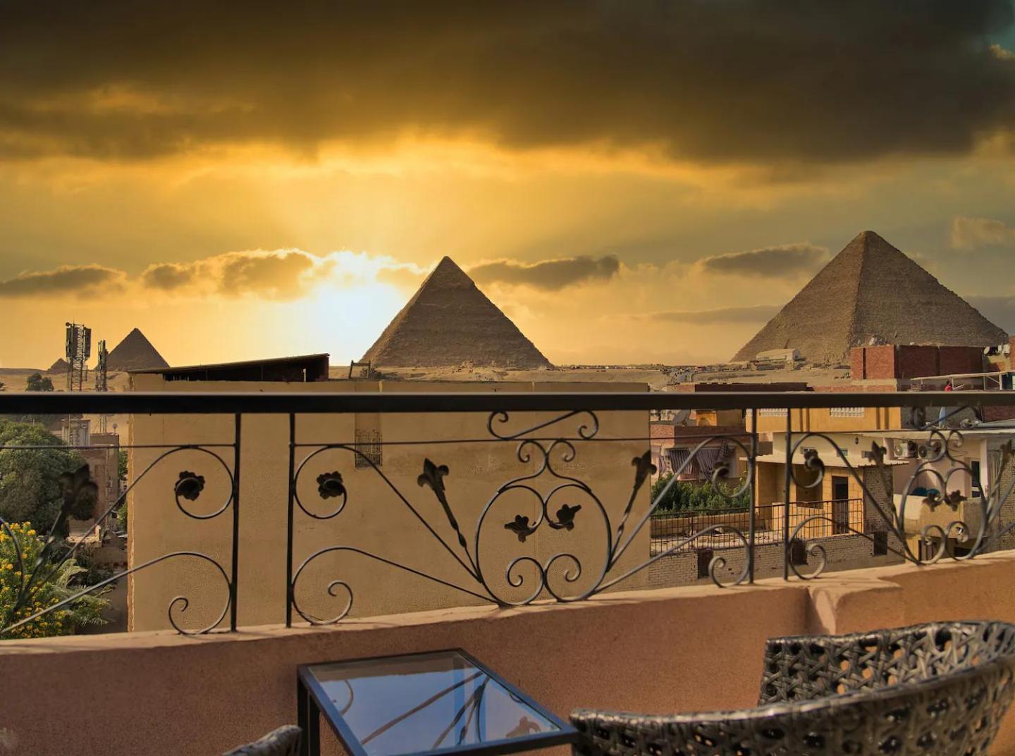 Narmer Pyramids View Kafret el-Gabal Buitenkant foto